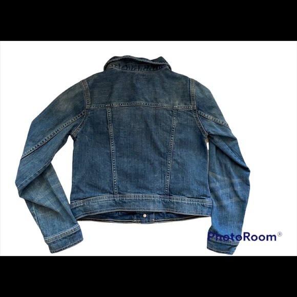 Gap Kids Medium Wash Denim Jacket Size XXL - Girls - Picture 5 of 7